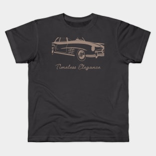 Timeless Elegance Classic Collectable cars Mercedes Benz 300 SLR Kids T-Shirt